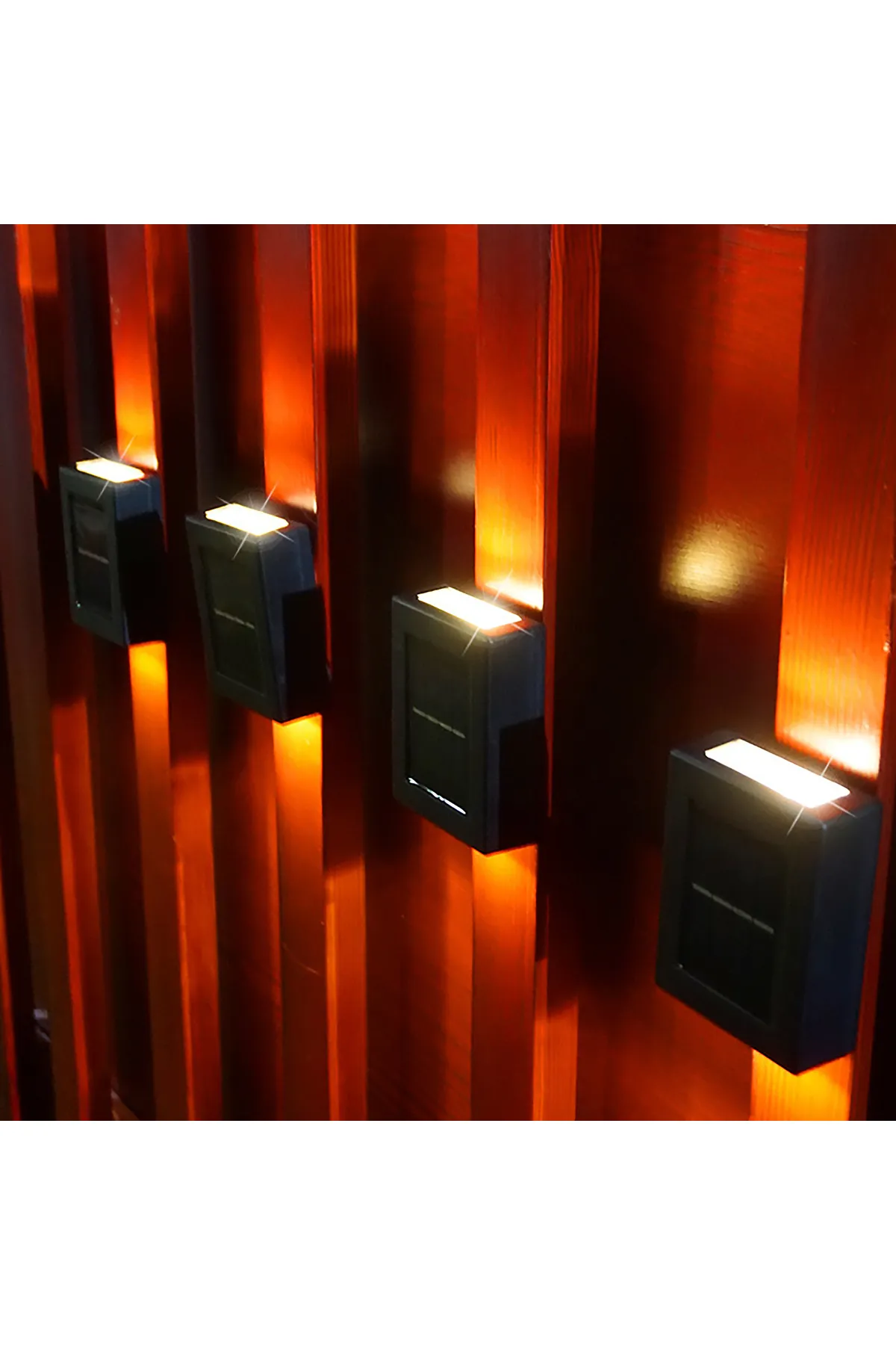 DLC ÇİFT YÖNLÜ KARE LED SOLAR APLIK