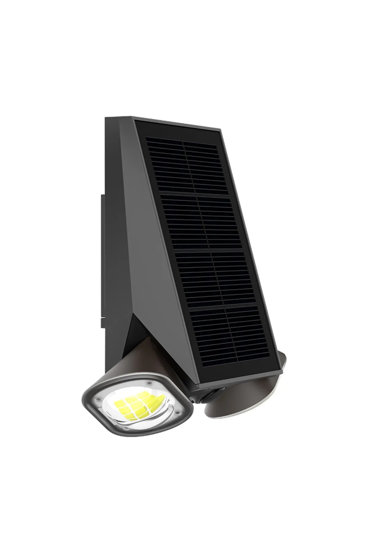 DLC SOLAR HAREKET SENSÖRLÜ 2'Lİ LED APLİK SİYAH 800 LÜMEN