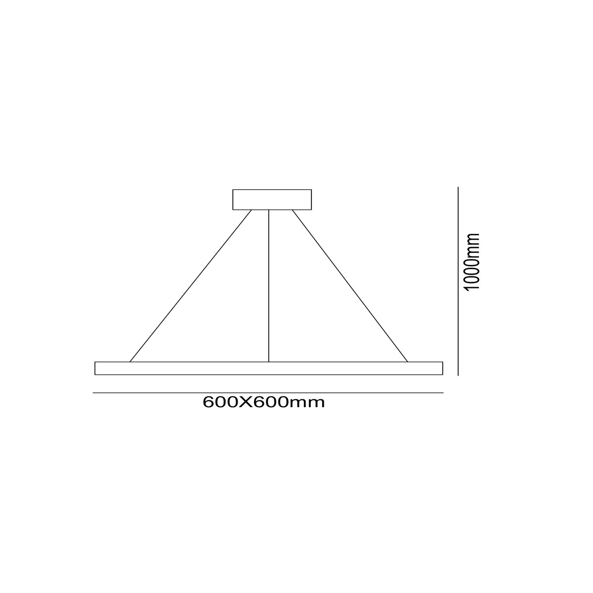 Profil Sarkıt R.Kare Beyaz 3000K