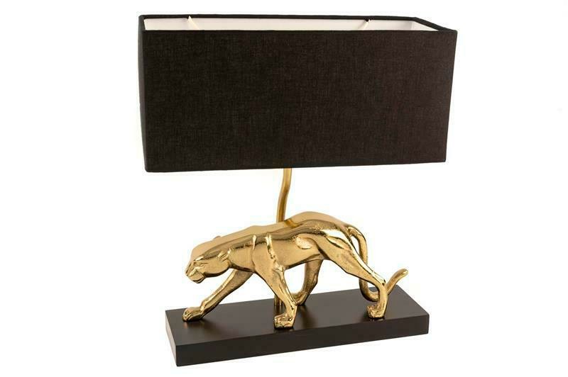 Gold Puma Abajur 38x17x45cm