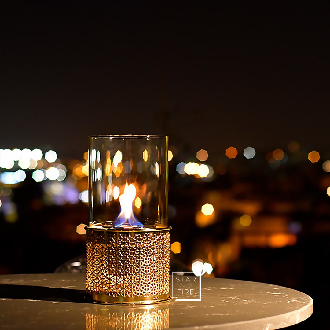 Kar Tanesi Starfire Bioethanol Şömine