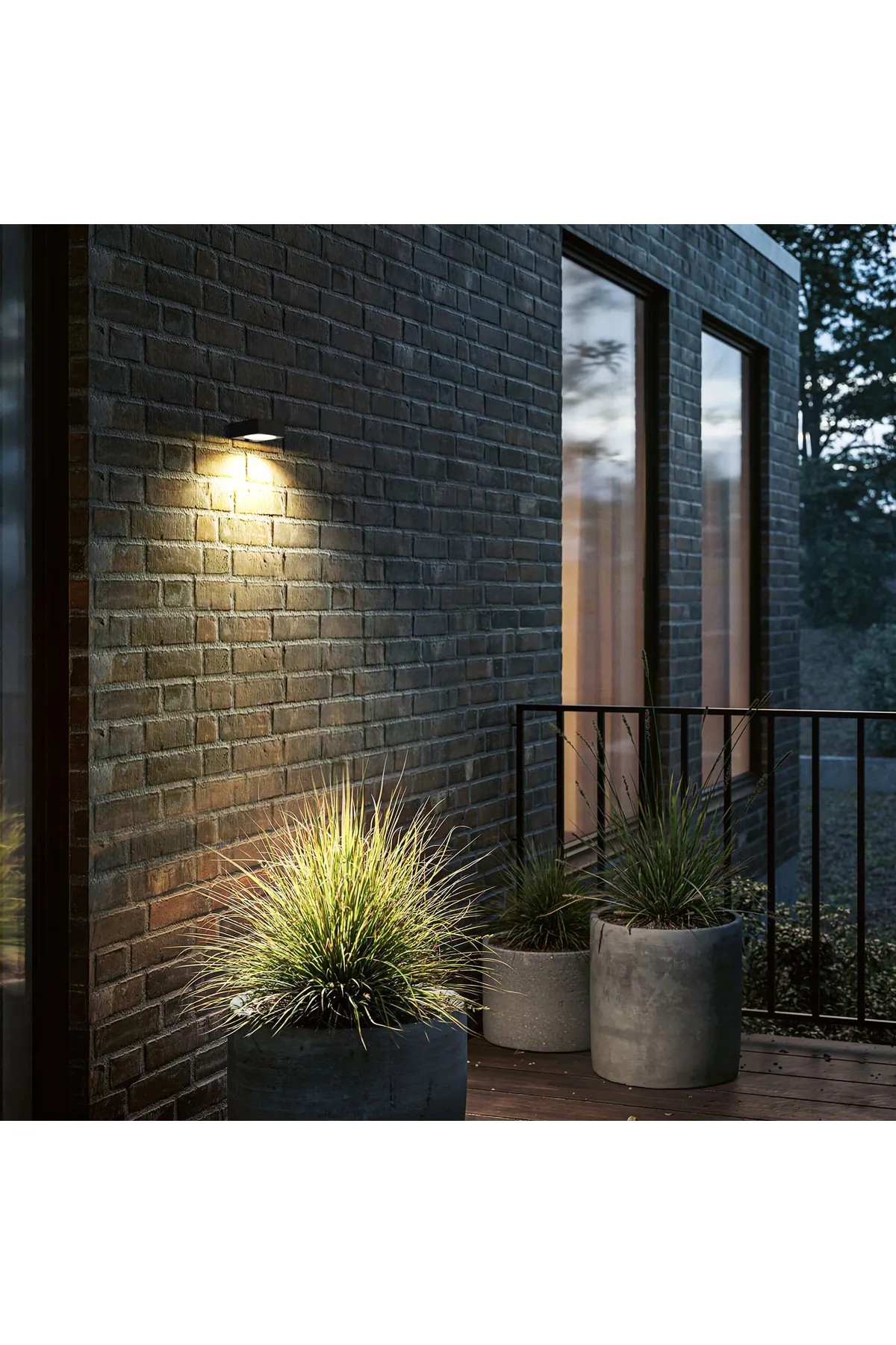 DLC SOLAR LED HAREKET SENSÖRLÜ KARE APLİK SİYAH 1000 LÜMEN