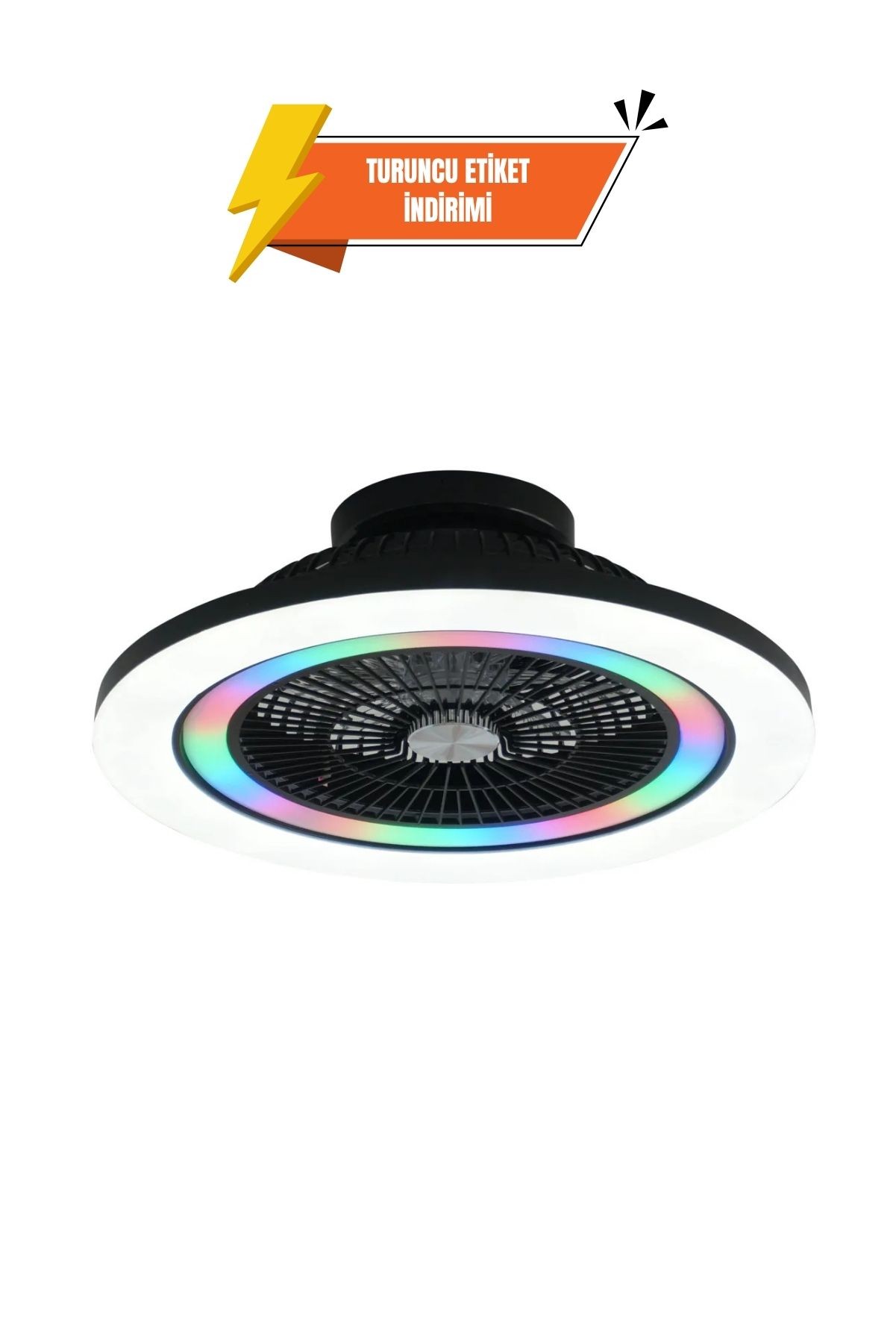 Dlc Ovest Rgb Led Tavan Vantilatörü Kumandalı 58 Cm