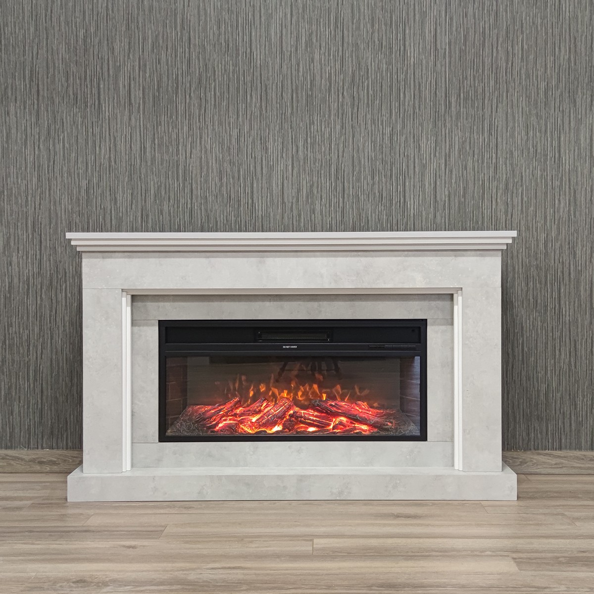 DLC Retro Desenli Şömine 1800w If34