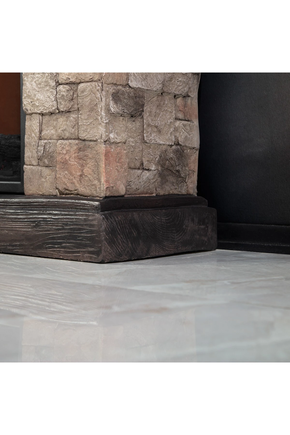 DLC CARDIFF POLİSTON ELEKTRİKLİ ŞÖMİNE 1800W FANLI ISITICI