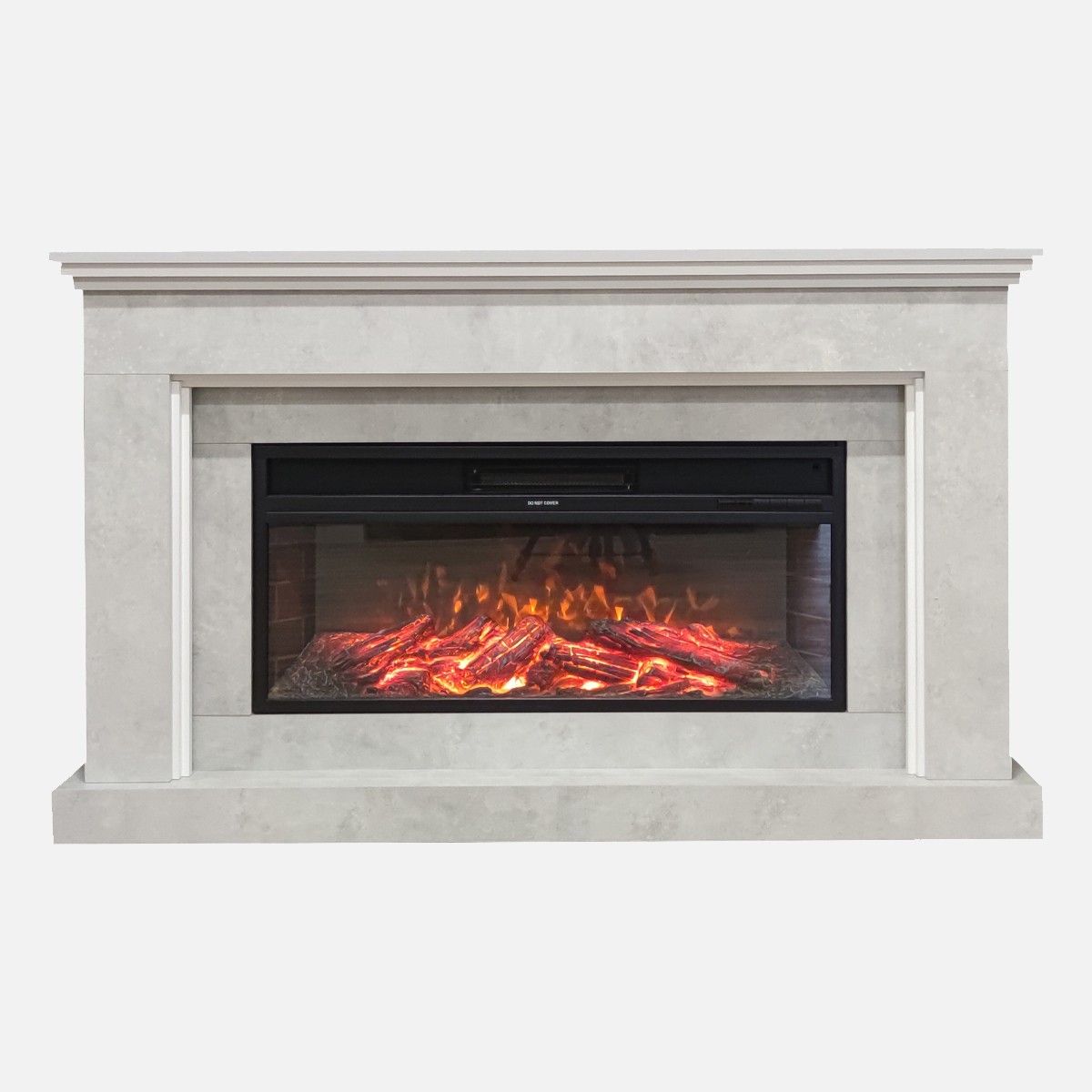 DLC Retro Desenli Şömine 1800w If34