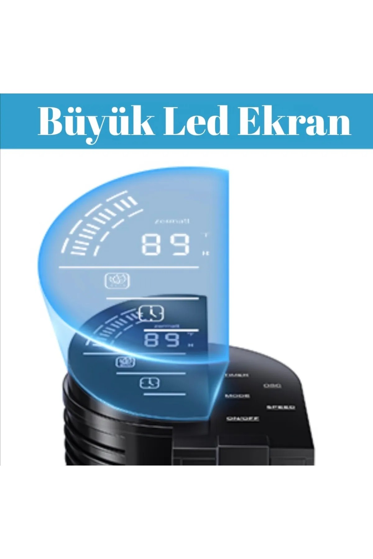 DLC KULE TİPİ VANTİLATÖR 75W KUMANDALI