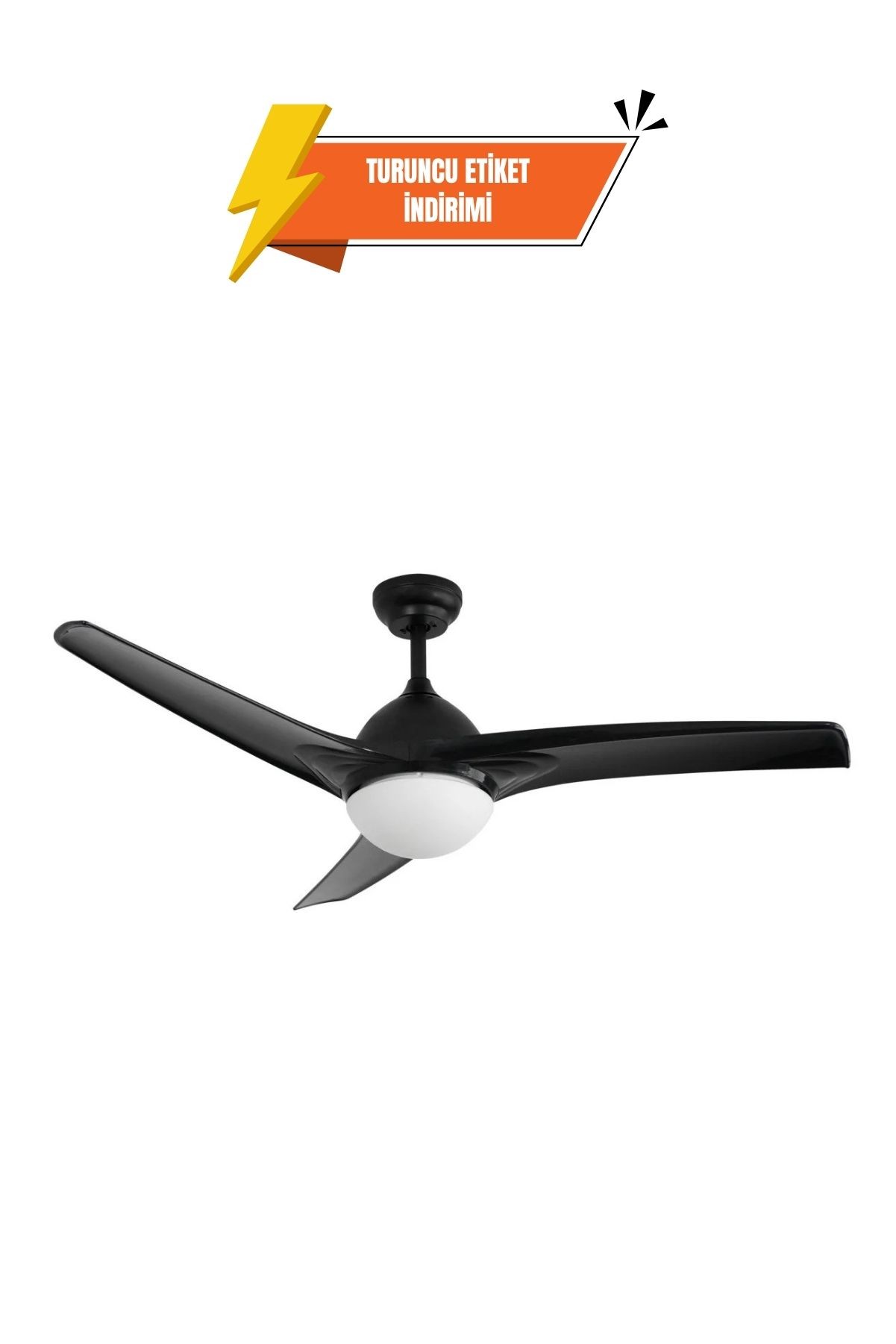 Dlc Favonıo Led Tavan Vantilatörü Siyah 132 Cm