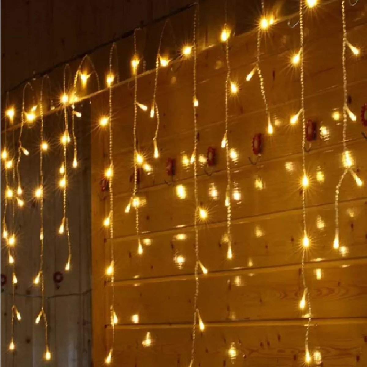 Yılbaşı 6 Metre 252 Led Saçak Sarı Işık