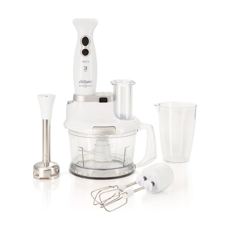 Arzum AR1004 Soprano Max Multi Blender Seti - Beyaz