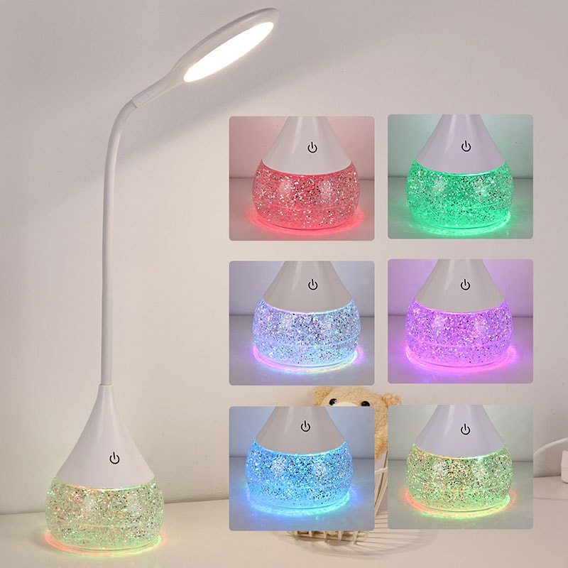 DLC LED MASA LAMBASI BEYAZ RGB SİMLİ LAVALAMP