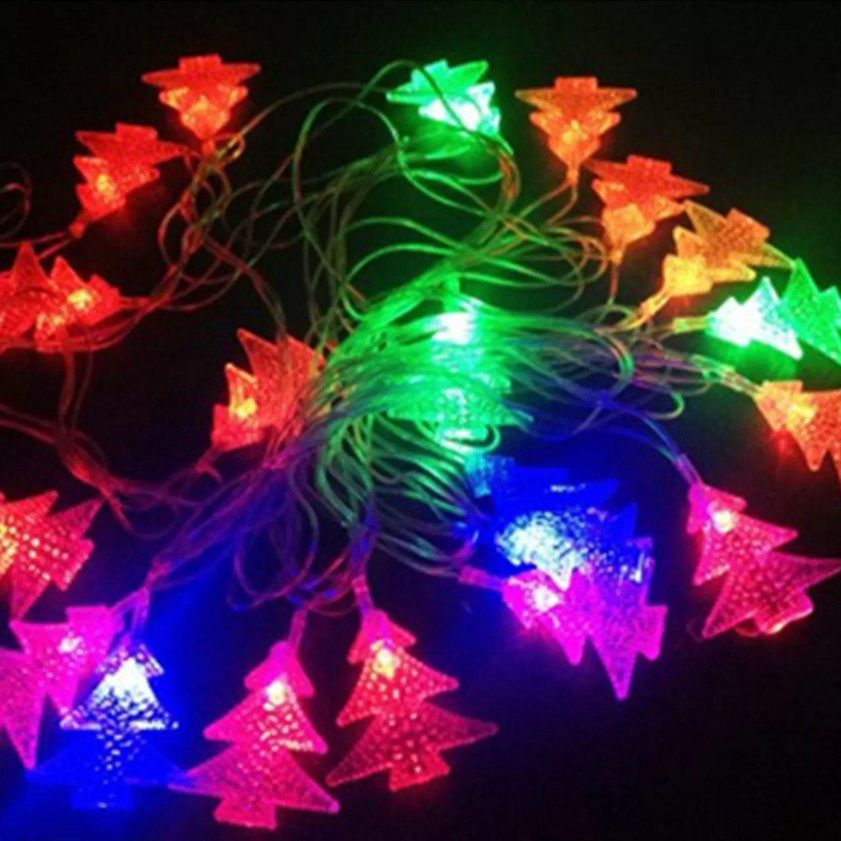 Dlc Yılbaşı 10 Ledli Mini Çam Ağaçları
