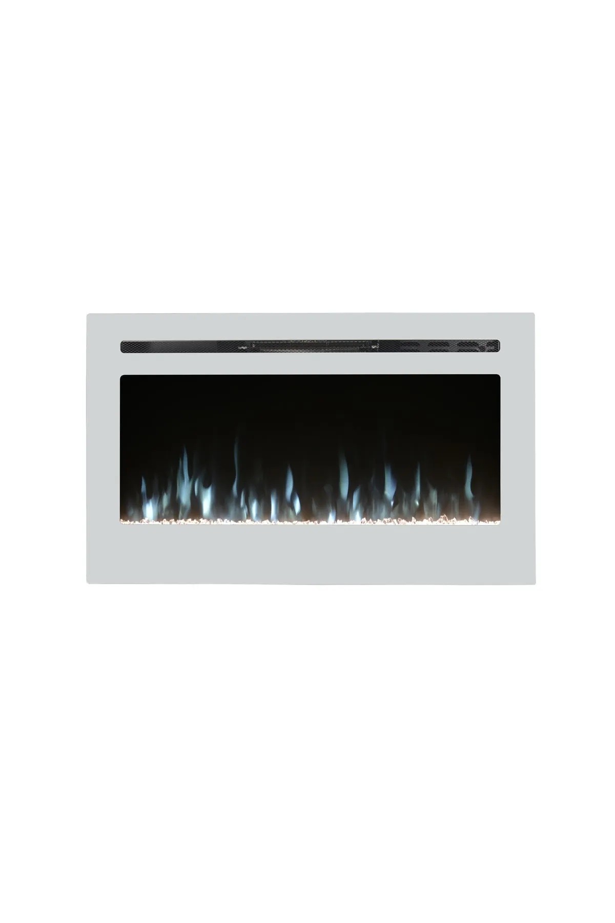 DLC GROUP Dlc Plazma Şömine 91cm 9renk Ses Efektli Ve Bluetooth'lu Odun Ve Kristal Efektli + Ayaklı