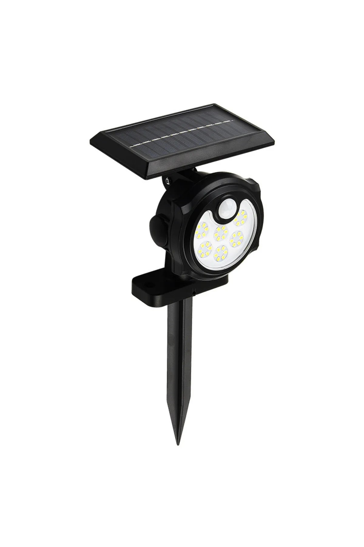 DLC SENSÖRLÜ SOLAR ÇİM SAPLAMA VE APLİK 26 LED BEYAZ IŞIK