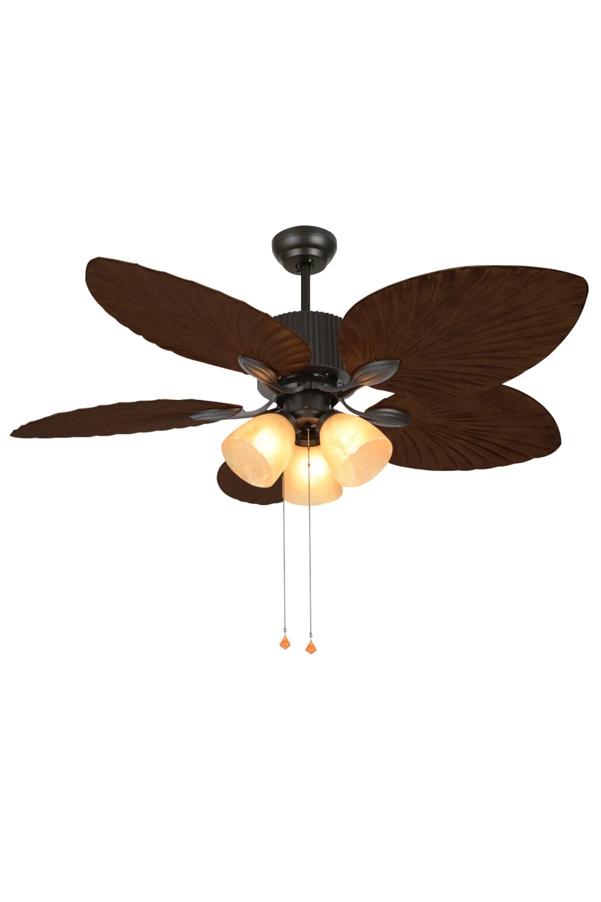 Dlc Oklahoma Tavan Vantilatörü Koyu Kahverengi 132 Cm
