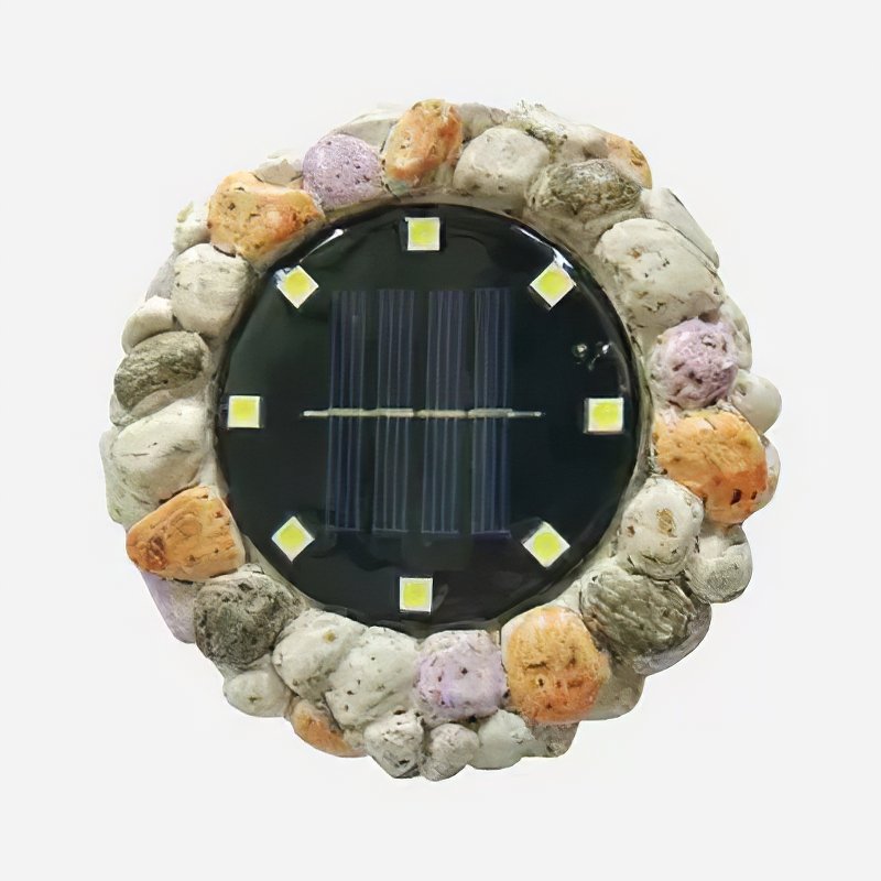 Solar Renkli Taş 8 Ledli