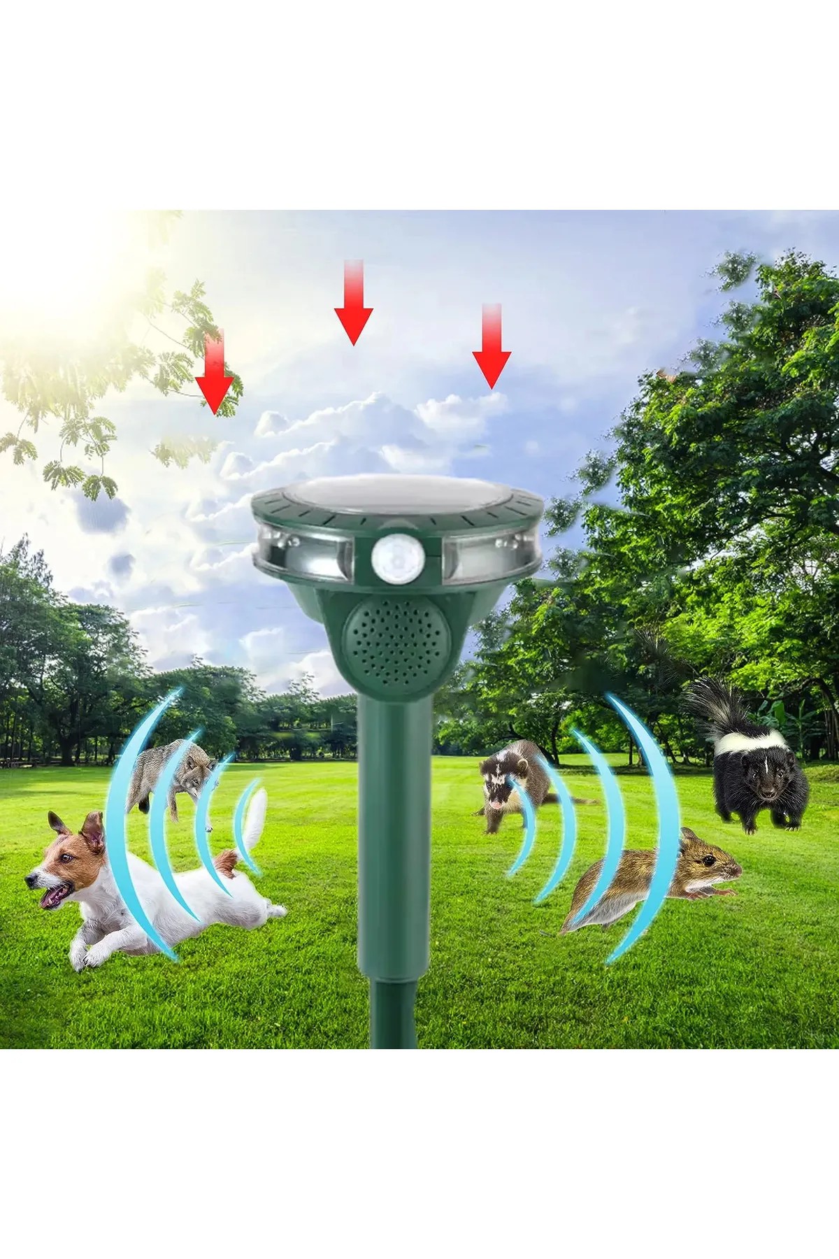 DLC SOLAR SENSÖRLÜ KEDİ KÖPEK KOVAR