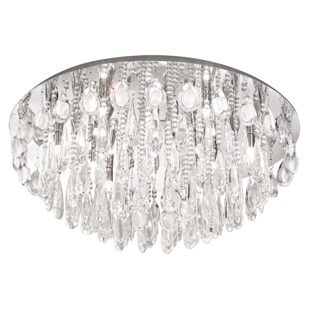 Eglo 93434 Calaonda Kristal Taşlı  Tavan Armatürü