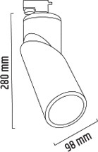 Ray Spot E27 Siyah