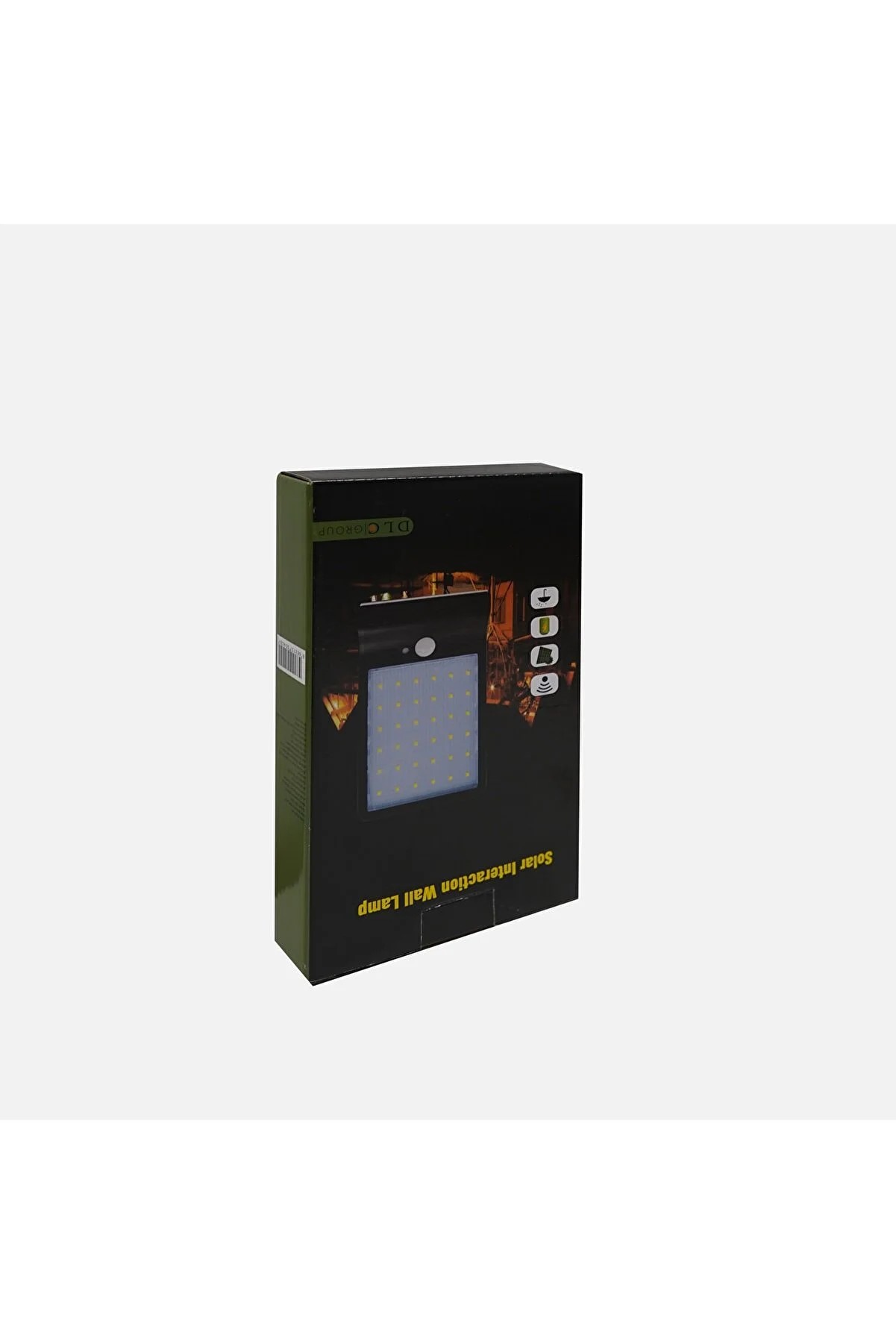 Dlc Solar Panel Sensörlü 36 Led Duvar Apliği