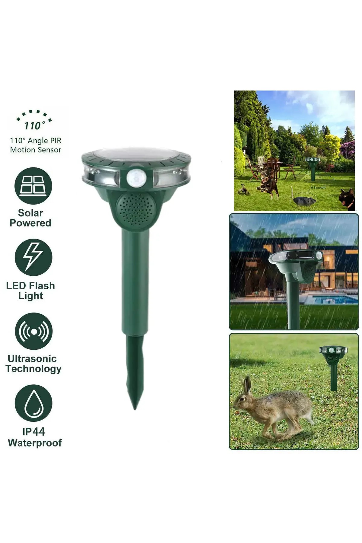 DLC SOLAR SENSÖRLÜ KEDİ KÖPEK KOVAR