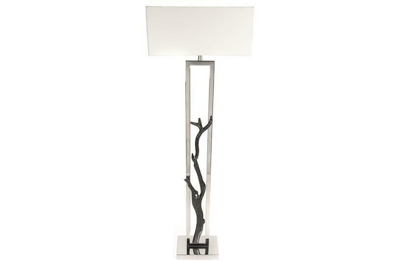 Gümüş Twig Lambader 18x50x155cm