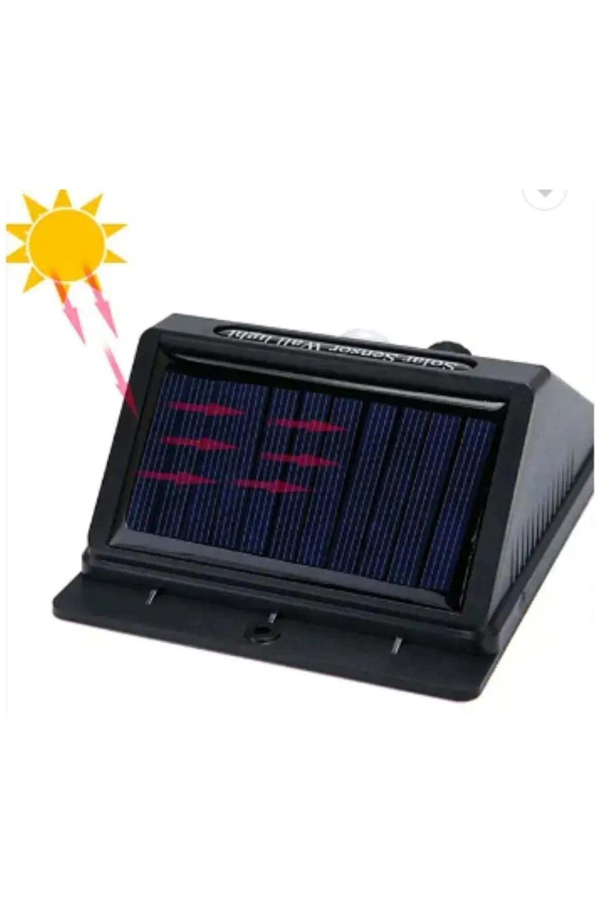 Dlc Solar Panel Sensörlü 20 Led Duvar Apliği