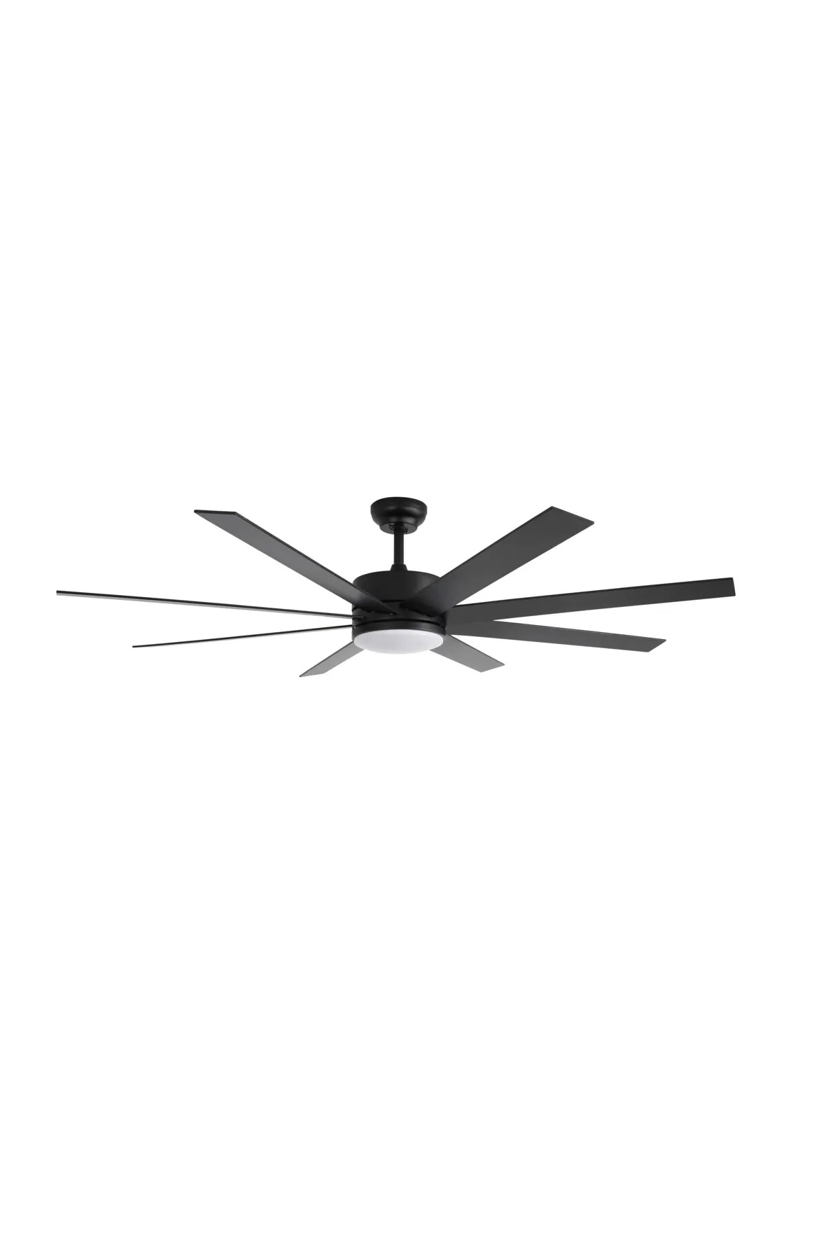 Dlc Zephyr Siyah Tavan Vantilatörü Led 162Cm