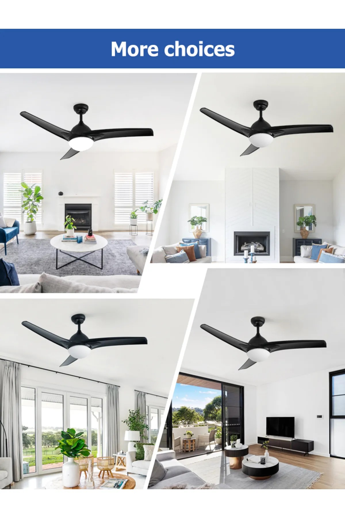 Dlc Favonıo Led Tavan Vantilatörü Siyah 132 Cm