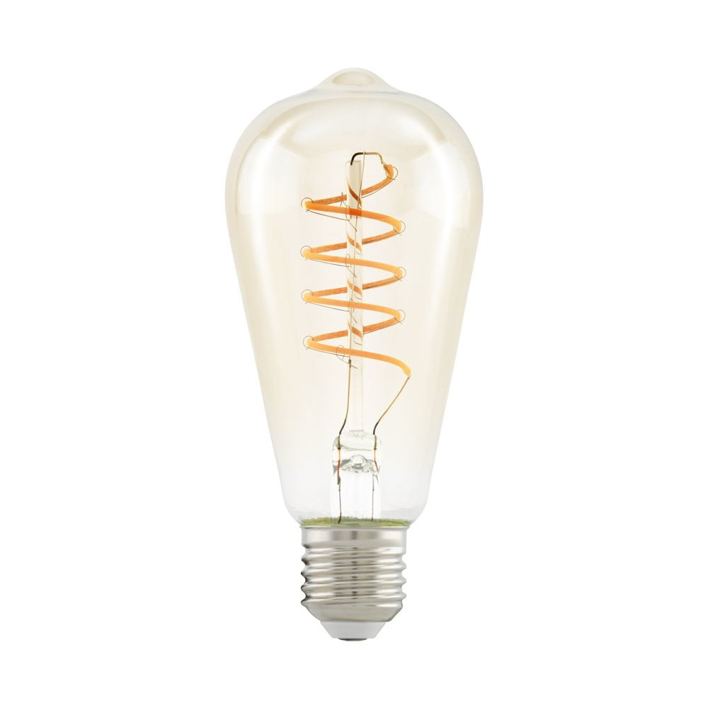 Eglo 11681 E27-Led St64 4W 2200K Amber Spıral