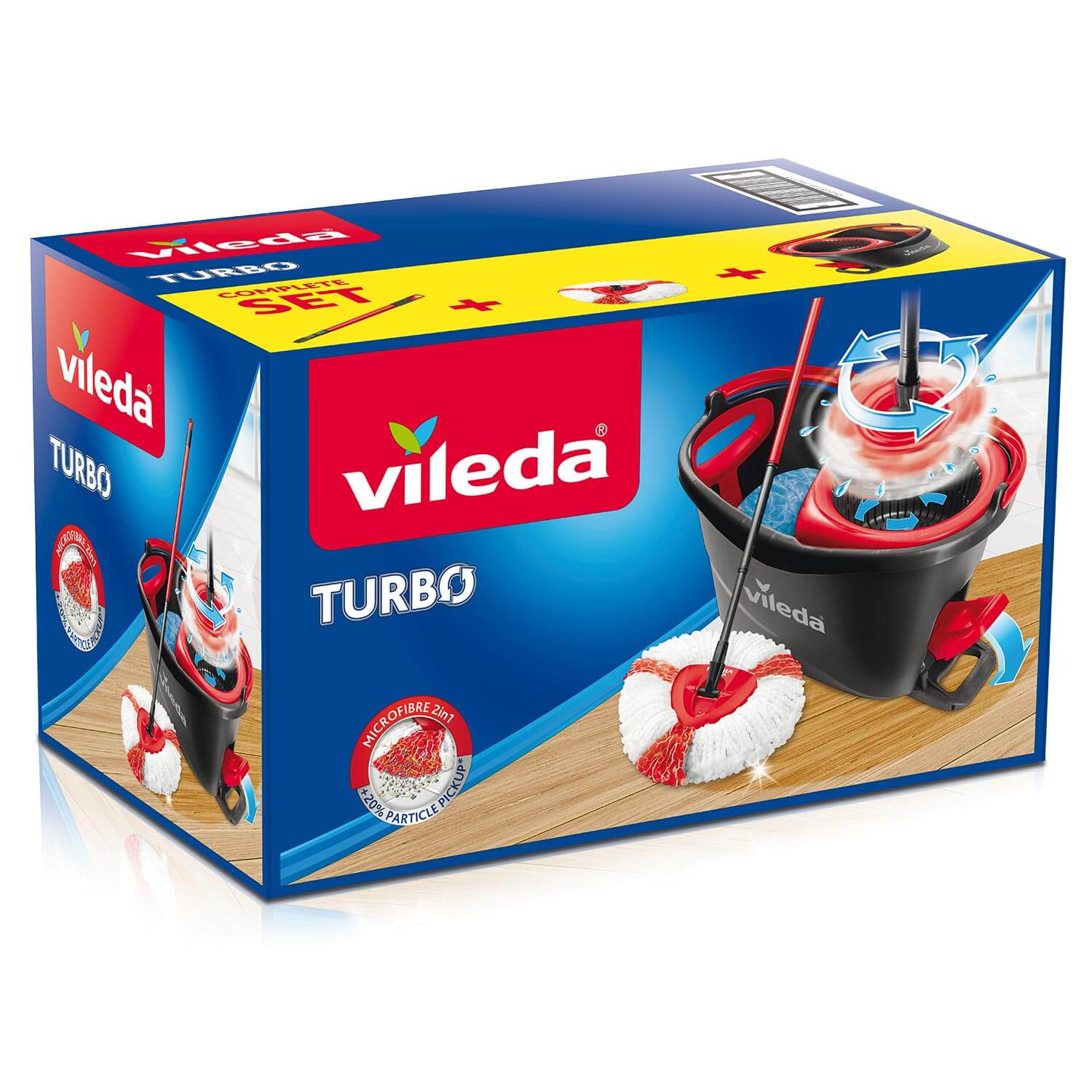 Vileda Turbo 2in1 Pedallı Temizlik Seti