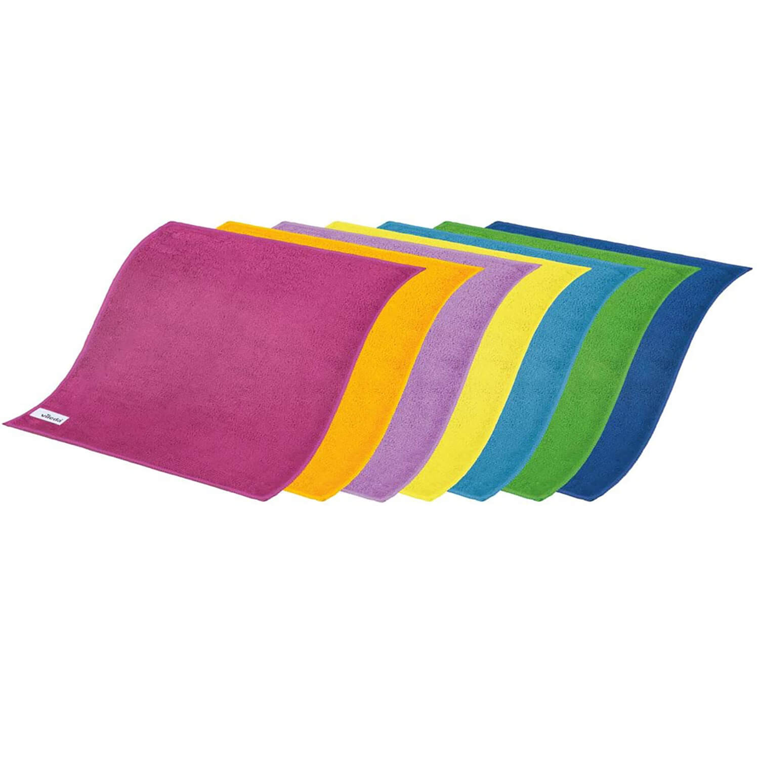 Vileda 2 Paket 8 li %100 Mikrofiber Colors Temizlik Bezi