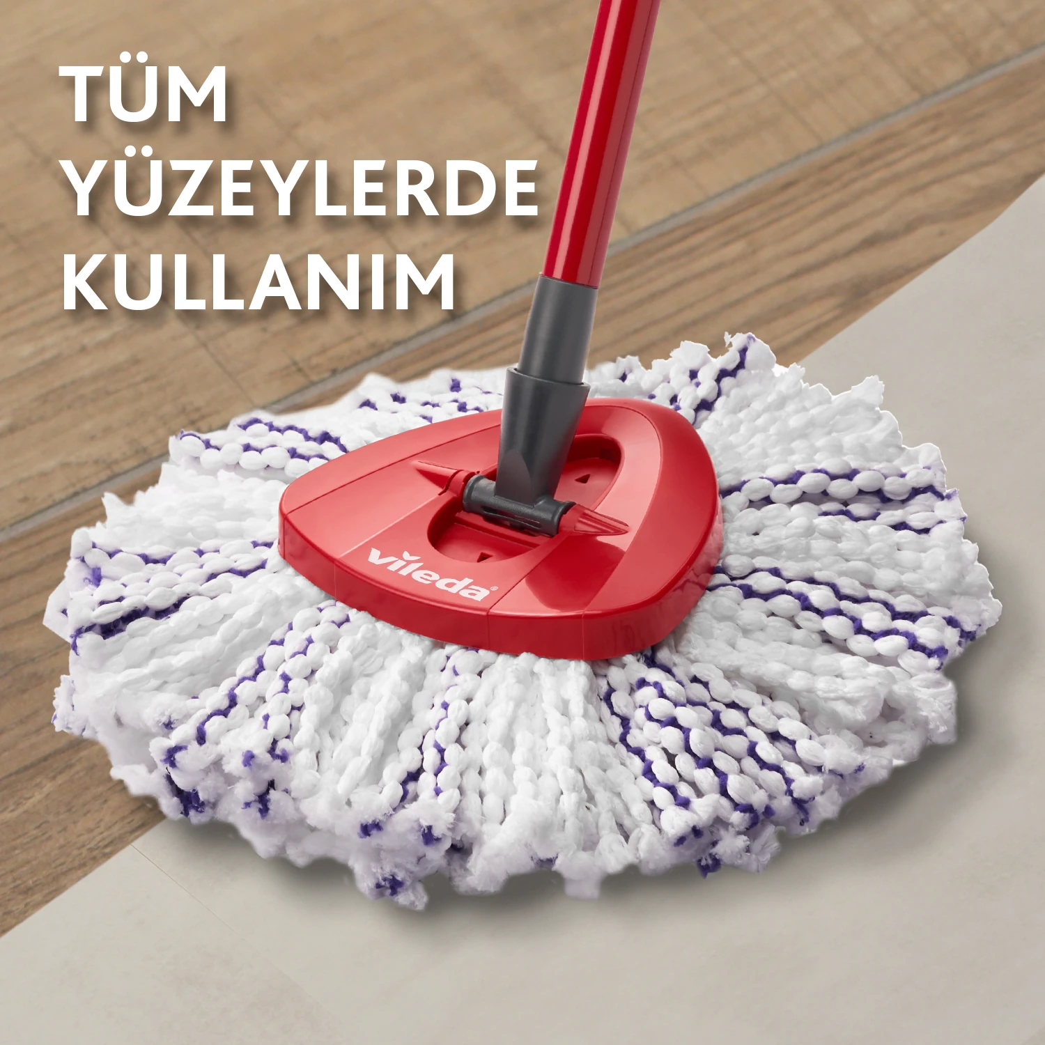 Vileda Turbo 3in1 Extra Pedli Mikrofiber Yedek Paspas