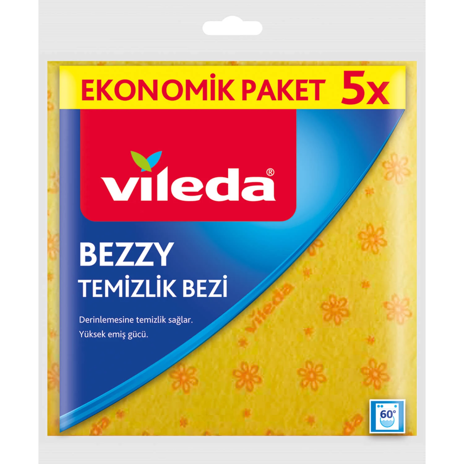 Vileda 5 li Bezzy Temizlik Bezi