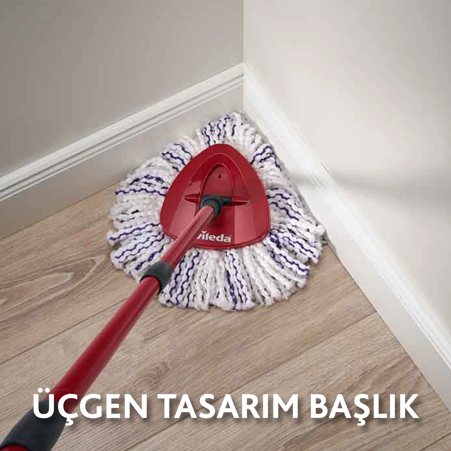 Vileda Turbo 3in1 Extra Pedli Mikrofiber Yedek Paspas