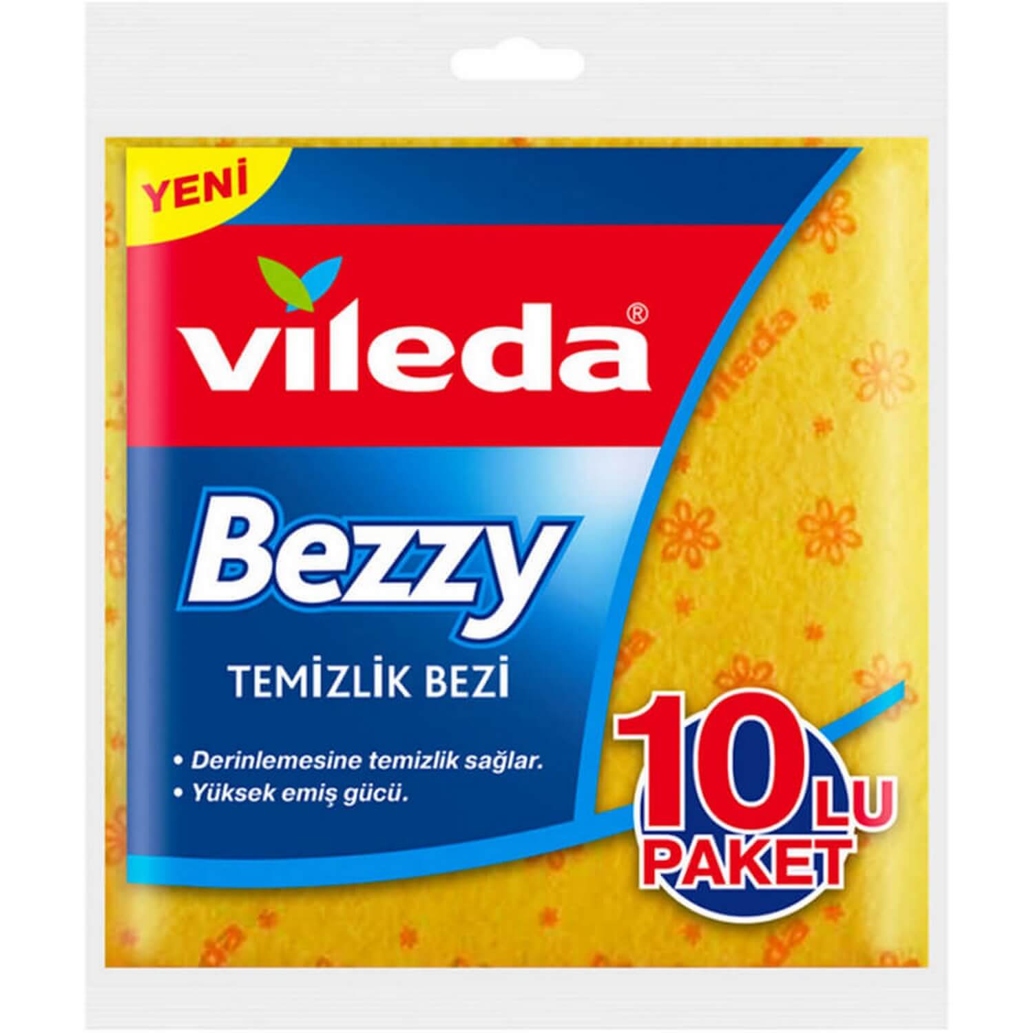 Vileda 10 lu Bezzy Mutfak Bezi