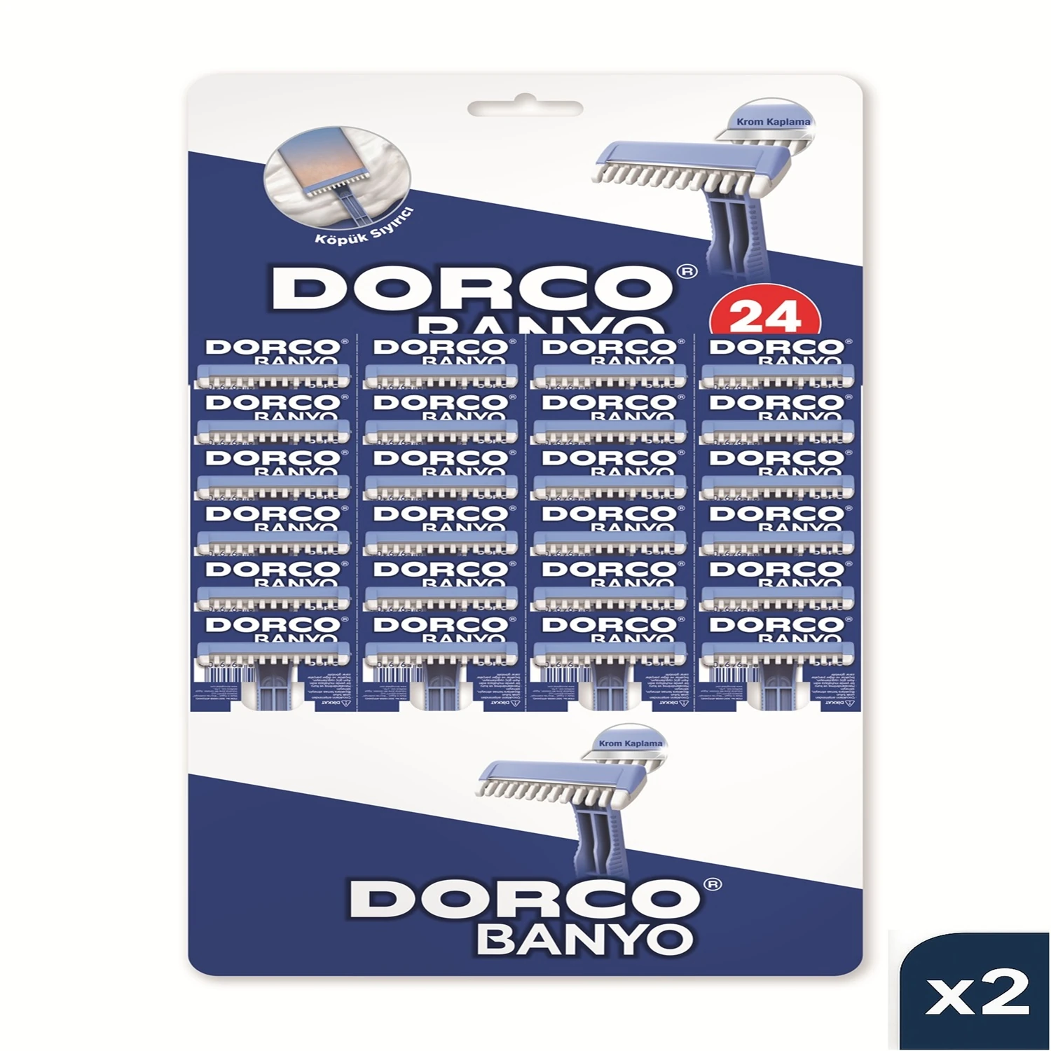DORCO BANYO KULLAN AT 48li (24x2) KARTELA x1 Paket