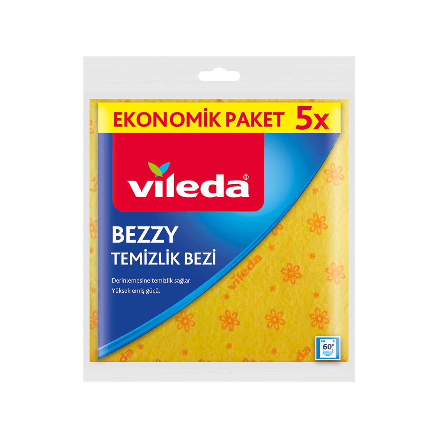 Vileda 5 li Bezzy Temizlik Bezi