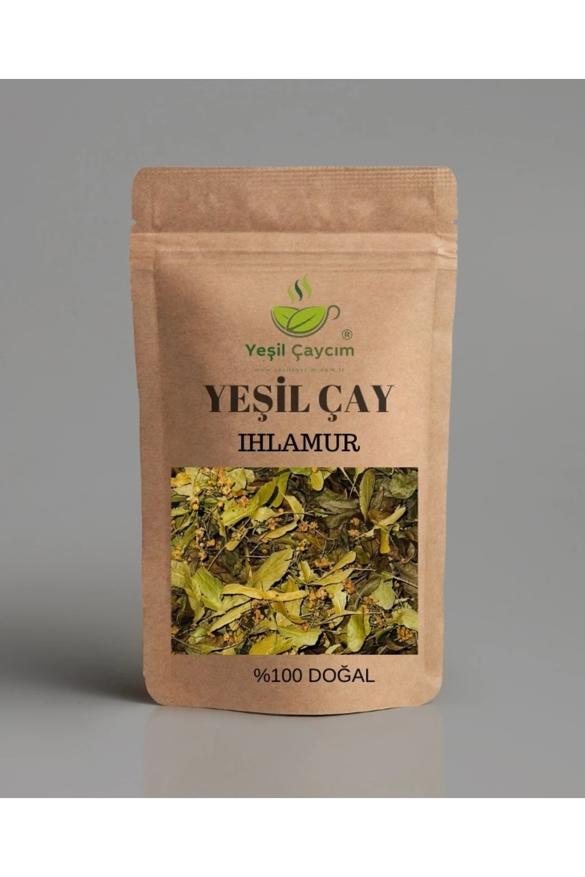 Ihlamur Yaprak Rize Yeşil Çay Harmanı %100Doğal El yapımı 100 Gr