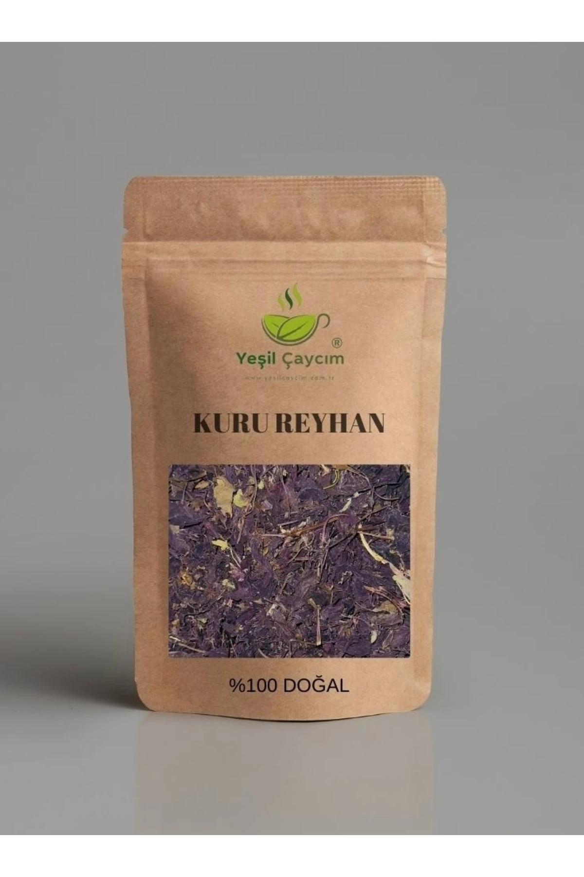 Birinci Sınıf Kuru Reyhan Çayı, Yağ Yakma stresi azaltır, %100 Doğal, El Yapımı, 25Gr.