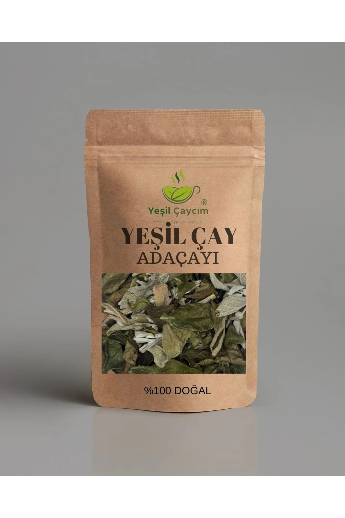 Adaçayı Tr ‘de ilk Rize Yaprak Yeşil Çay, Harmanı Sindirim Sistemi Dostu%100 Doğal, El Yapımı 25 Gr