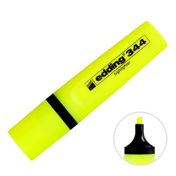 Edding 344 Fosforlu Kalem Sarı
