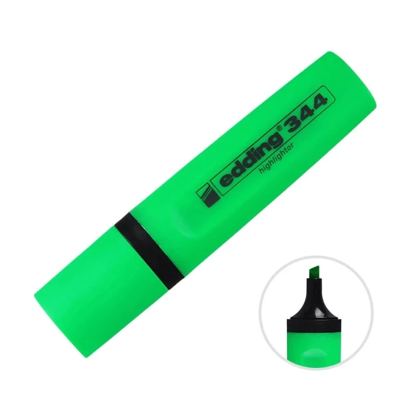 Edding 344 Fosforlu Kalem Yeşil