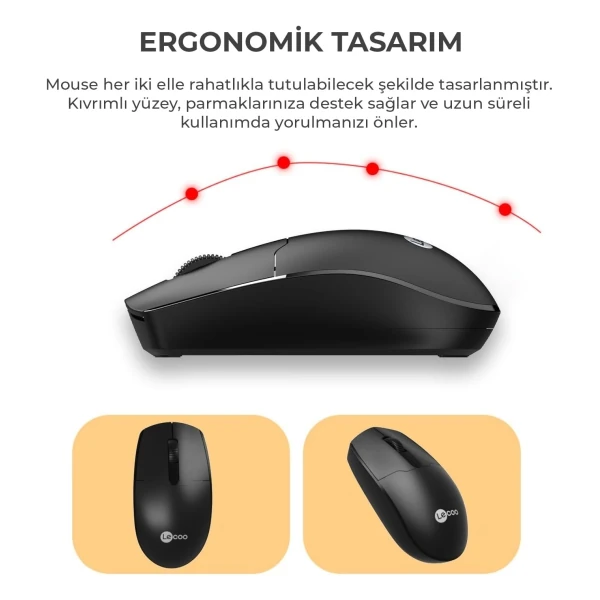 Lenovo Lecoo Kw202 Kablosuz Klavye & Mouse Set