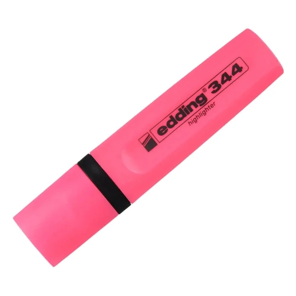 Edding 344 Fosforlu Kalem Pembe