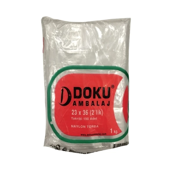 Naylon Torba 23x36 cm (2'lik)