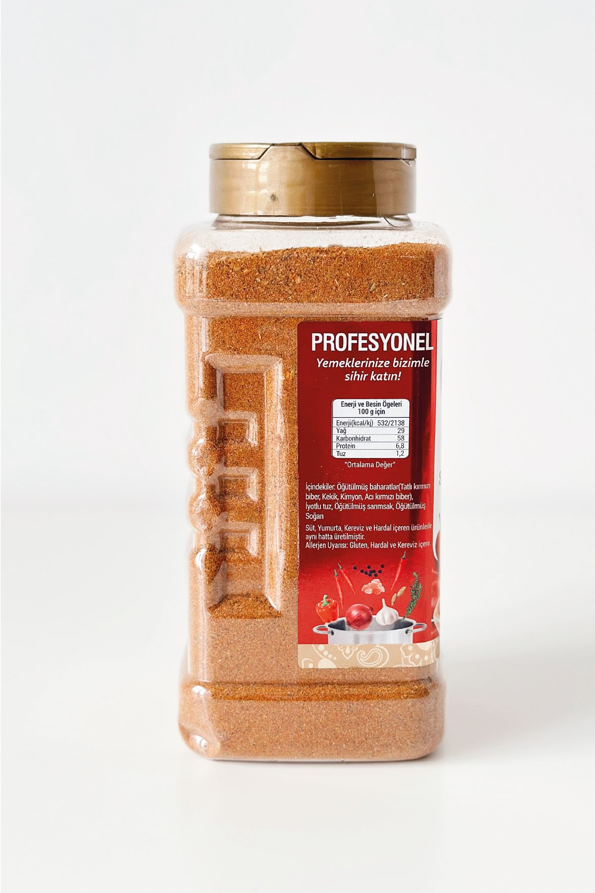 Paprika Spices Meksika Baharatı 6 x 600 G