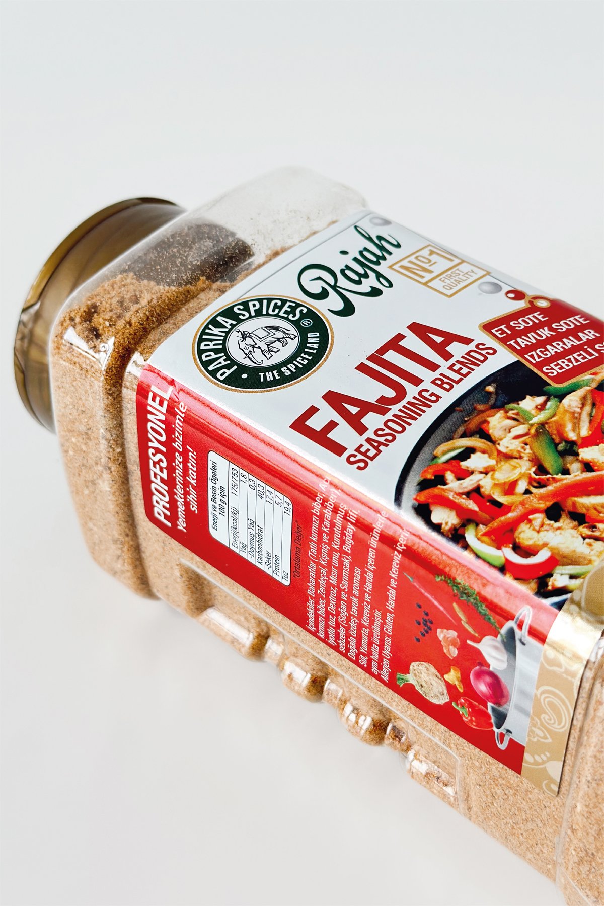 Lezzetçi Rajah Fajita Baharatı 600gr