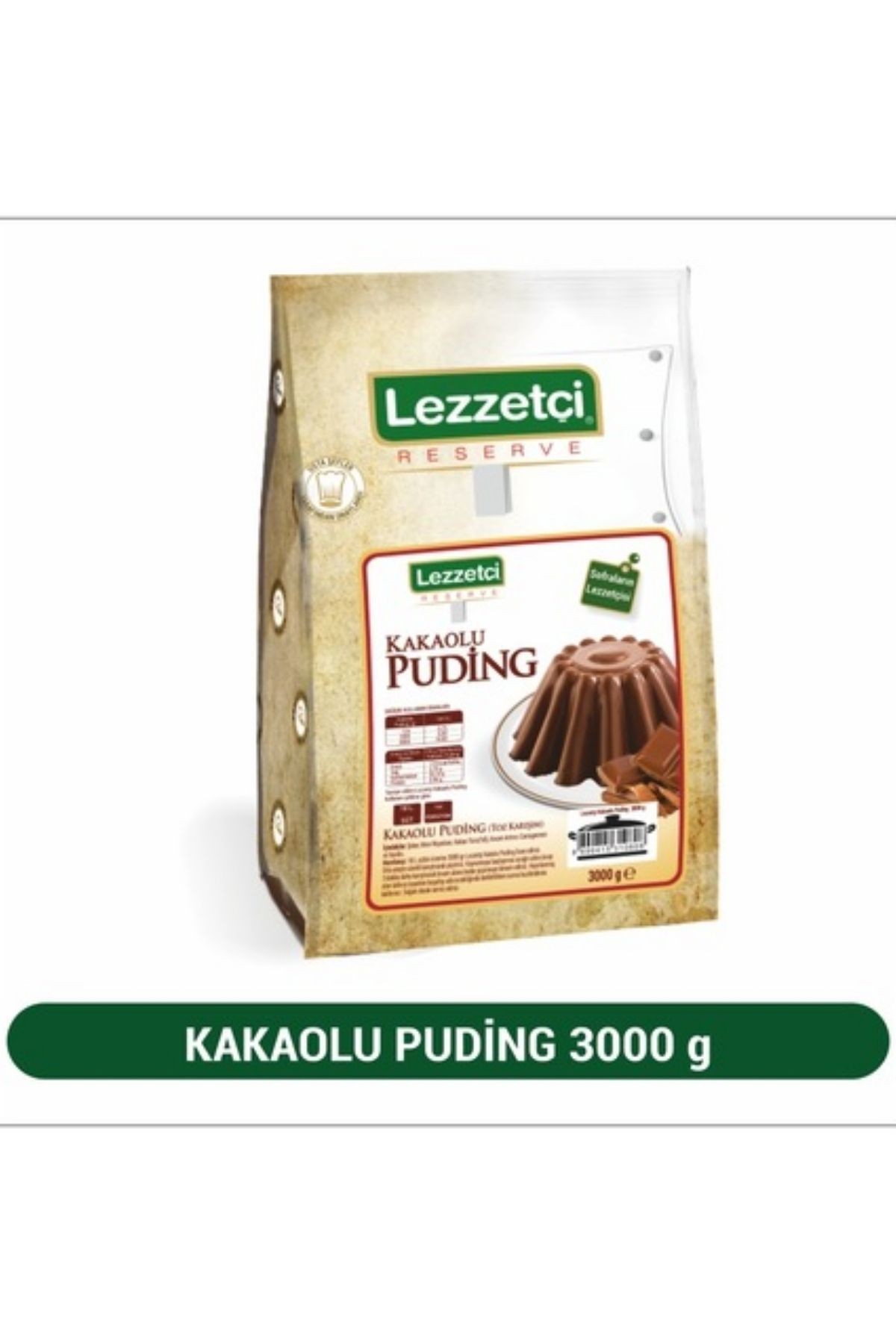 Lezzetçi Kakaolu Puding 3kg