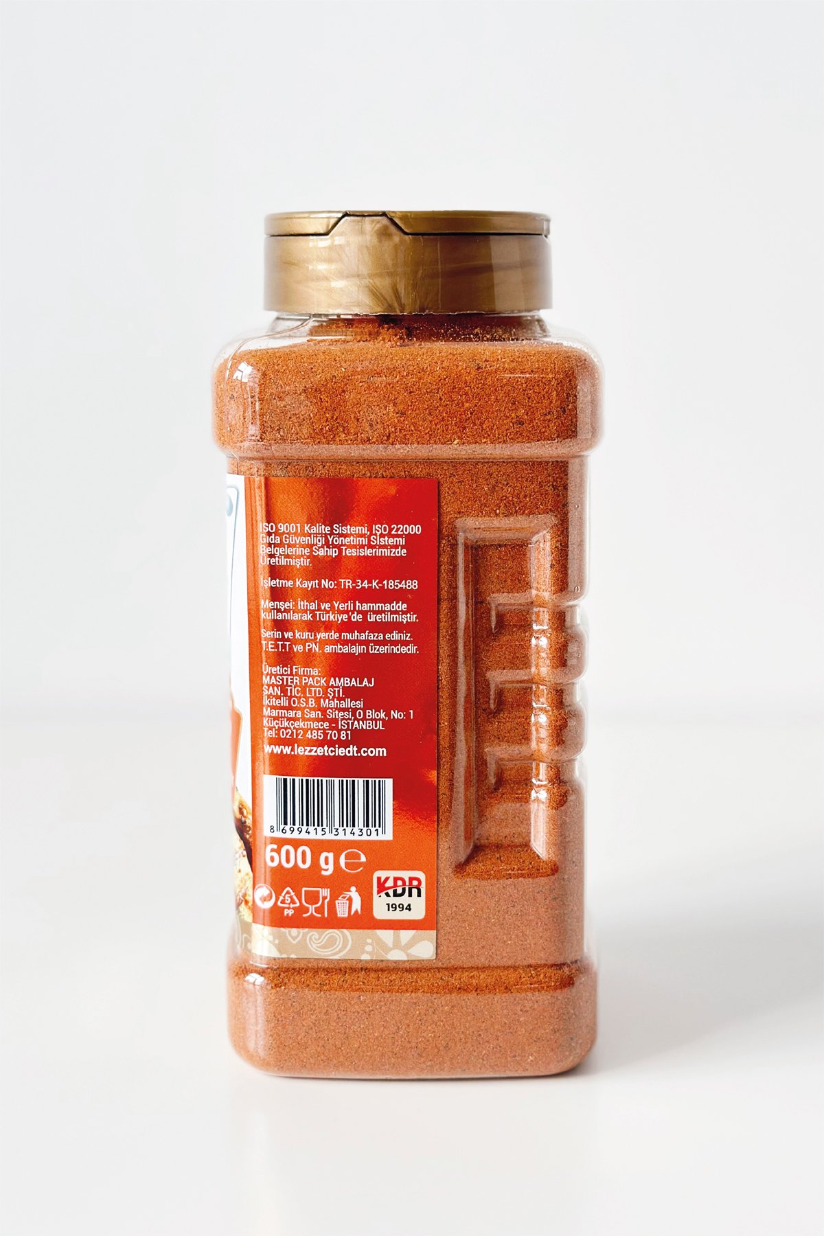 Paprika Spices Rajah Tavuk Baharatı 6 x 600 G